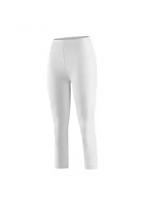 Yıldız Likralı Kapri Tayt Beyaz