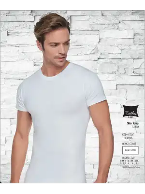 Tutku Erkek Sıfır Yaka Penye Atlet