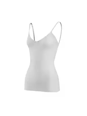 Yıldız Modal V Yaka Dantelli Atlet Beyaz