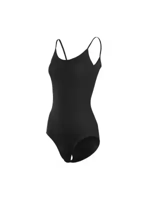 Yıldız Likralı İp Askılı Çıtçıtlı Badi Siyah