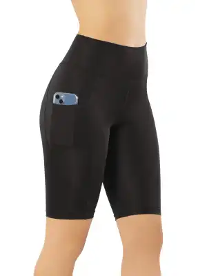 Kota Bayan Yüksek Bel Cep Detaylı Disko Diz Üstü Tayt