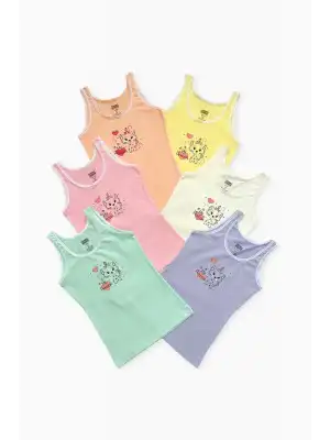 BERRAK 5616 KIZ ÇOCUK GENİŞ ASKILI ATLET