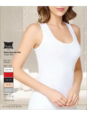 Tutku Bayan Ribana Geniş Askılı Atlet