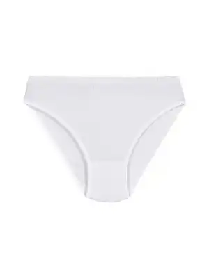 Yıldız Ribana Biyeli Bikini Beyaz