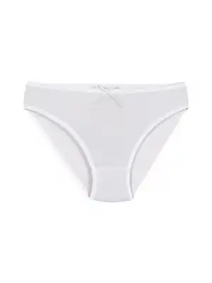 Yıldız Viscon Likralı Bikini Beyaz