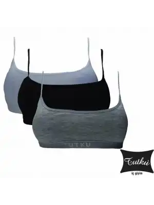 Tutku Kız Kaplı Alıştırma Sütyen