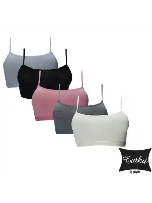 Tutku Kız Elastan Alıştırma Sütyen