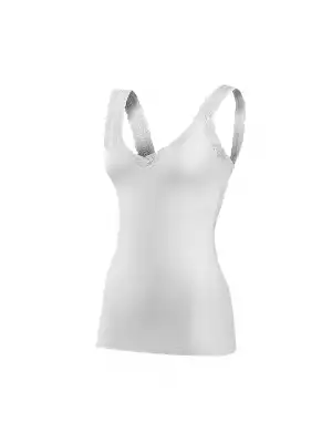 Yıldız Modal Askıları Dantelli V Yaka Atlet Beyaz