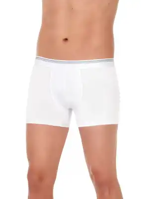 Yıldız Likralı Formen Boxer Beyaz