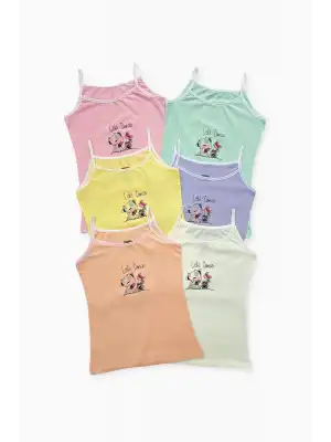 BERRAK 5619 KIZ ÇOCUK İP ASKILI ATLET