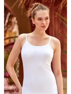 BERRAK 2128 BİYELİ İP ASKILI ELASTAN ATLET (RESİMLİ PAKET)