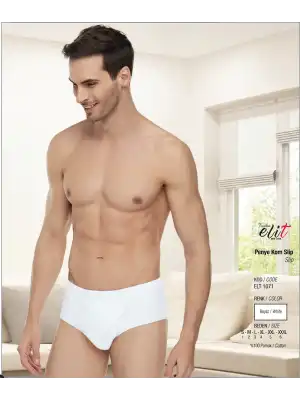 Elit Erkek Penye Kom Slip