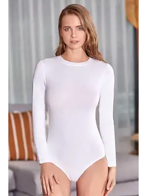 BERRAK 2106 BAYAN UZUN KOLLU ALTTAN ÇITÇITLI BADİ (RESİMLİ PAKET)