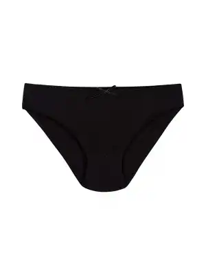 Yıldız Likralı Kaşkorse Bikini Siyah