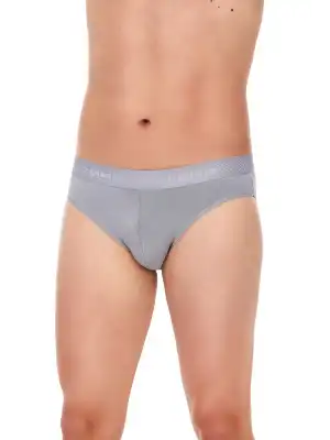 Yıldız Modal Kemerli Slip Gri