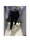 Siyah Skinny Jean Dar Paça