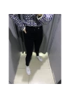 Siyah Skinny Jean Dar Paça