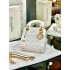 Christian Dior Lady Mini Çanta - Beyaz