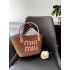 Miu Miu Hasır Çanta - Pembe