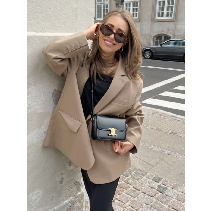 Celine Triomphe Kadın Çanta - Siyah