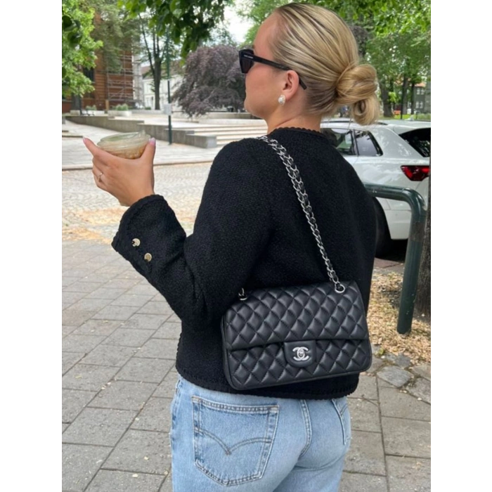Chanel Flap Medium Kadın Çanta - Siyah