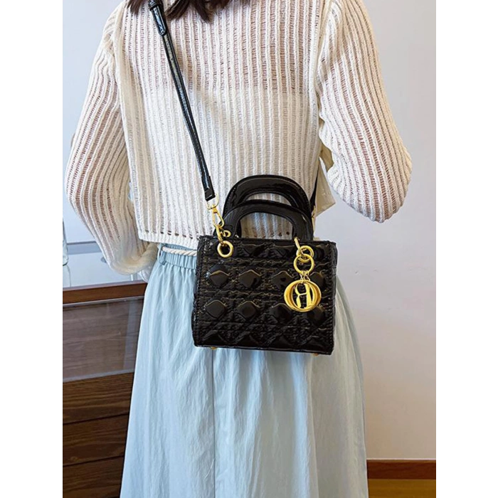 Christian Dior Lady Mini Çanta - Siyah