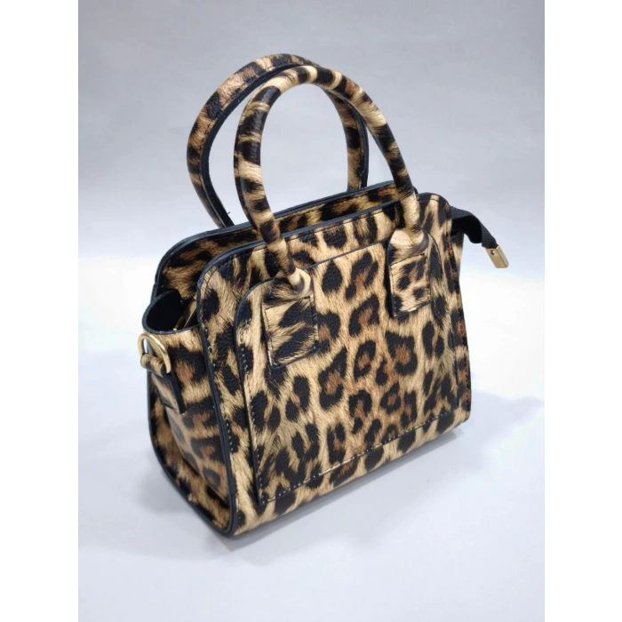 Divine Kadın Çanta - Leopar