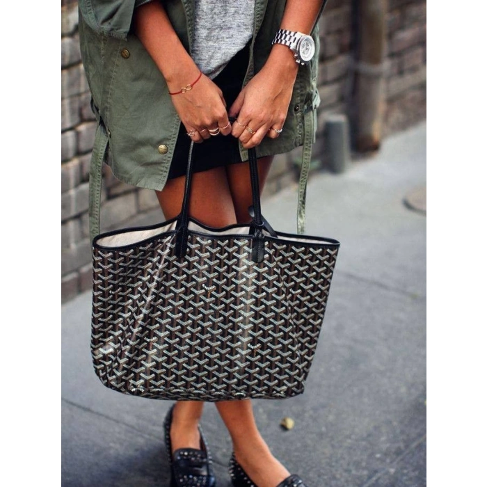 Goyard Artois Tote Kadın Çanta - Siyah