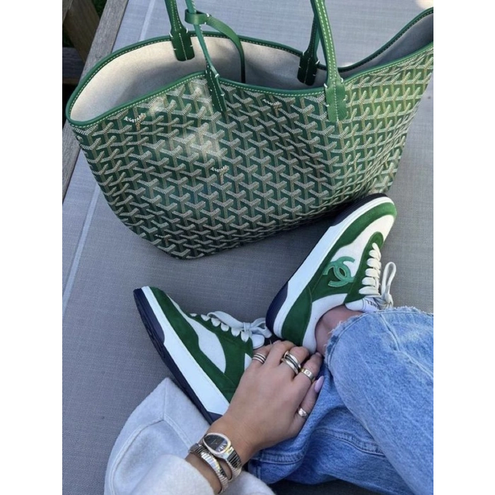 Goyard Artois Tote Kadın Çanta - Yeşil