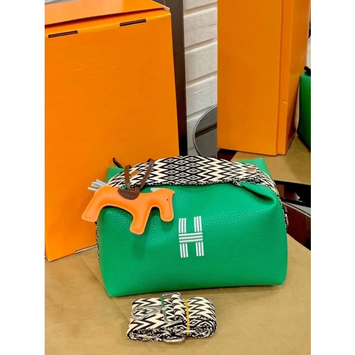 Hermes Bride Atlı Çanta - Yeşil