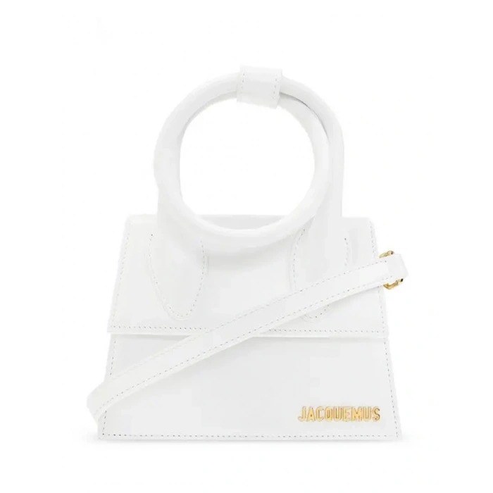 Jacquemus Le Chiquito Noeud Kadın Çanta - Beyaz