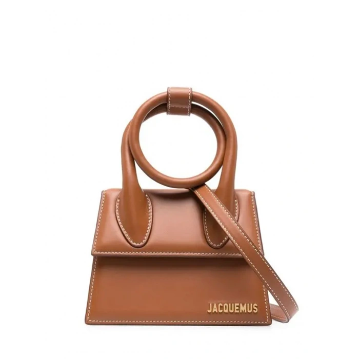 Jacquemus Le Chiquito Noeud Kadın Çanta - Kahverengi