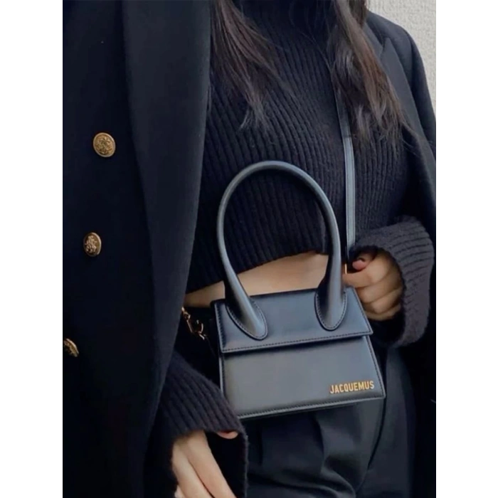 Jacquemus Le Chiquito Noeud Kadın Çanta - Siyah