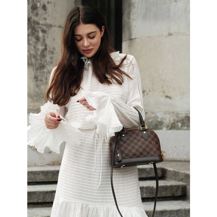 Louis Vuitton Alma BB Kadın Çanta - Kahverengi