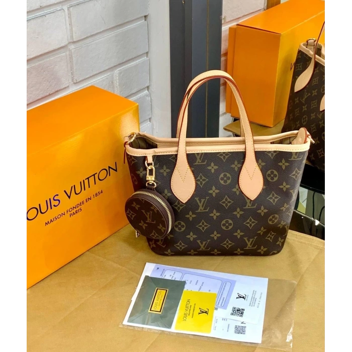 Louis Vuitton Küçük Cüzdanlı Kadın Çanta - Pudra