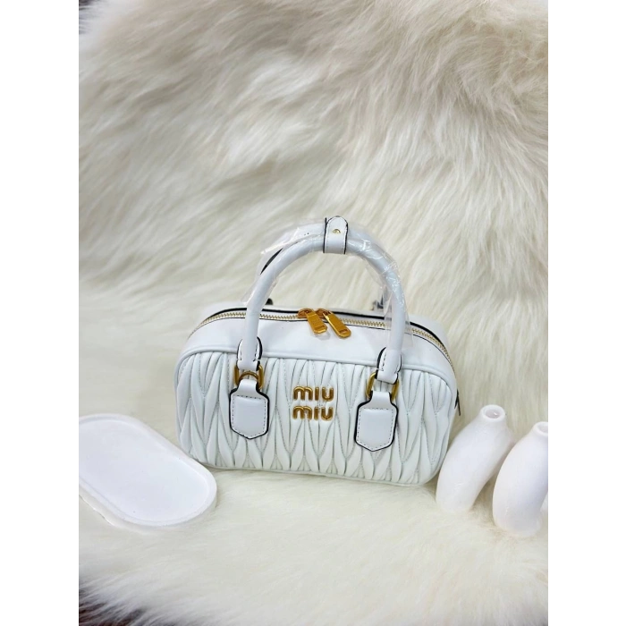 Miu Miu Arcadie Mini Kadın Çanta - Beyaz