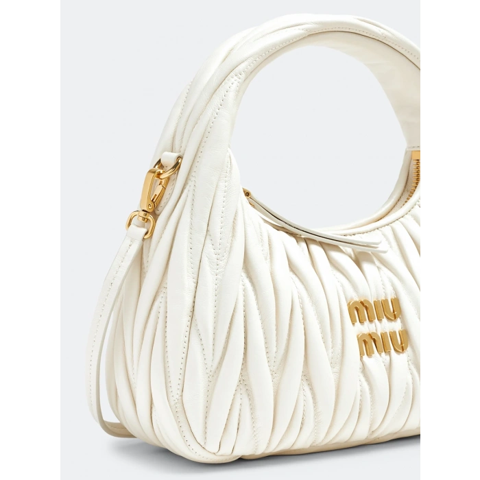 Miu Miu Mini Boy Kadın Çanta - Beyaz