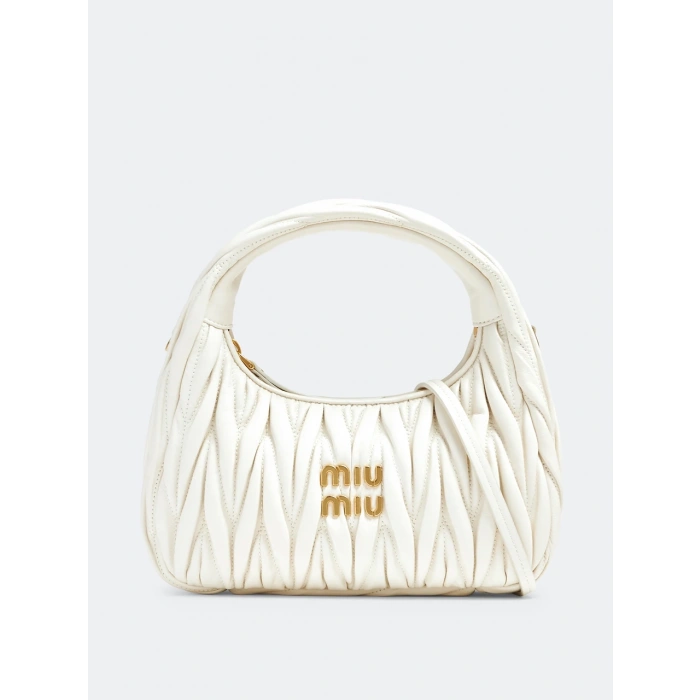 Miu Miu Mini Boy Kadın Çanta - Beyaz