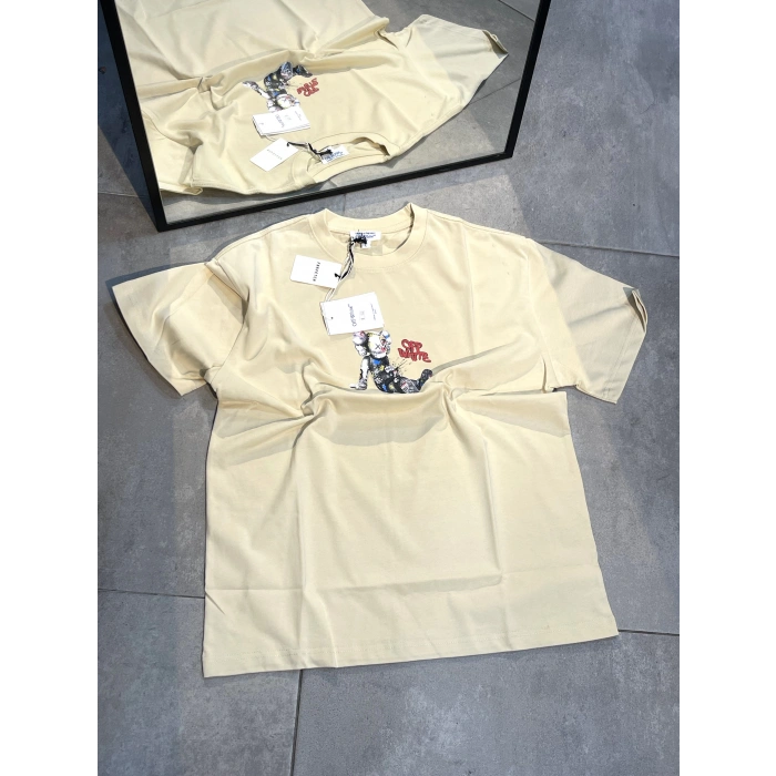 Off-White T-Shirt - Design Cream
