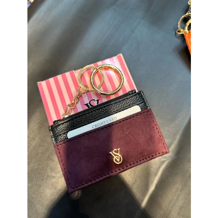 Victoria Kadın Kartlık - Bordo