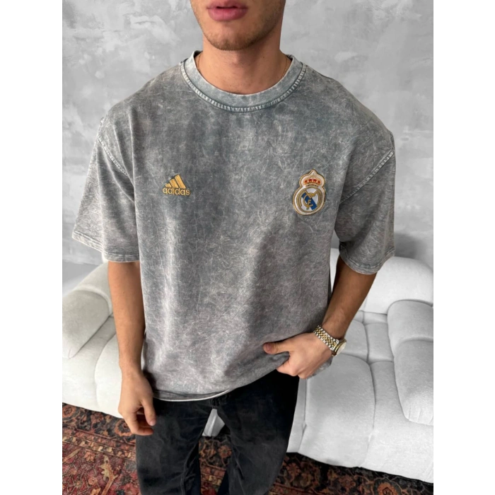 Yeni Sezon! RMA Oversize Unisex Tshirt - Gri