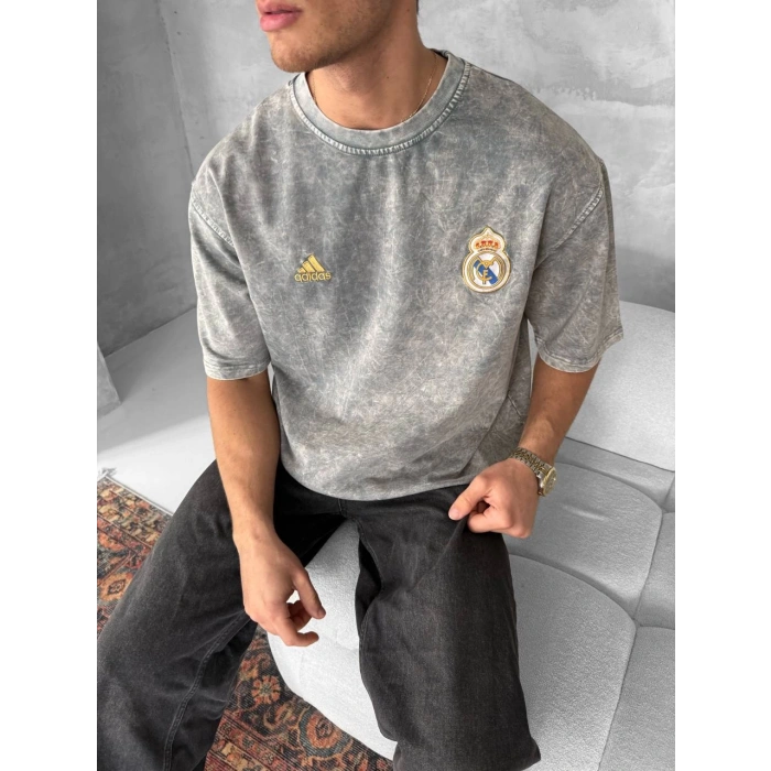 Yeni Sezon! RMA Oversize Unisex Tshirt - Gri