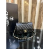Chanel Flap Medium Kadın Çanta - Siyah Gold