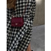 Chanel Flap Medium Kadın Çanta - Bordo