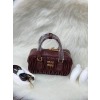 Miu Miu Arcadie Mini Kadın Çanta - Bordo
