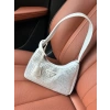 Prada Taşlı Kadın Çanta - Beyaz