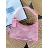 Prada Taşlı Kadın Çanta - Pembe