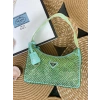 Prada Taşlı Kadın Çanta - Yeşil