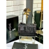 Saint Laurent Omuz Çanta - Timsah Siyah