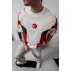 Yeni Sezon! Türkiye Oversize Unisex Tshirt - Beyaz
